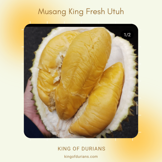 Musang King Fresh Utuh​